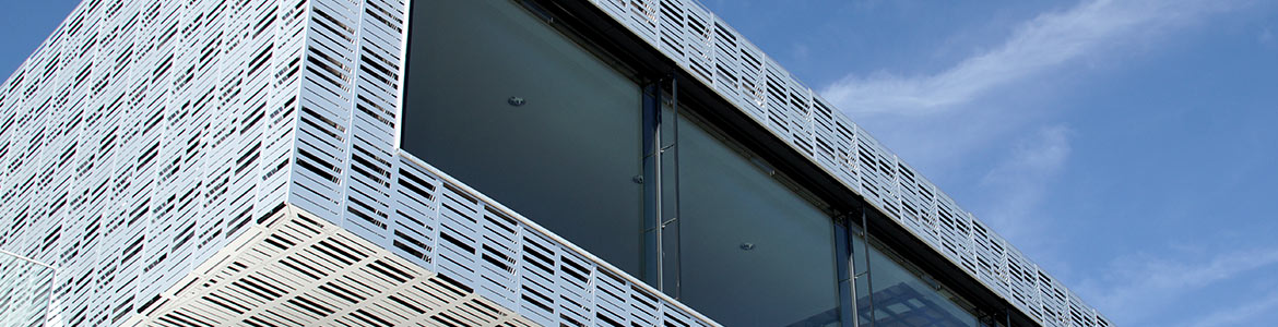 Aluminium-Glas Fassade